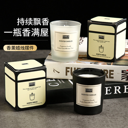 Scented Candle Cup, Festival Romantic Confession Home Interior Long-lasting Gift for Sending Out Creative Gift Birthday Goodie Bag