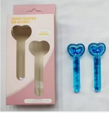 Nueva belleza bola de masaje facial bola de compresión fría bola de belleza media luna bola de masaje de hielo bola de hielo de amor hockey de energía