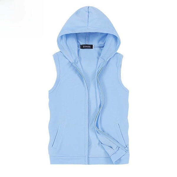 Sky blue cardigan style