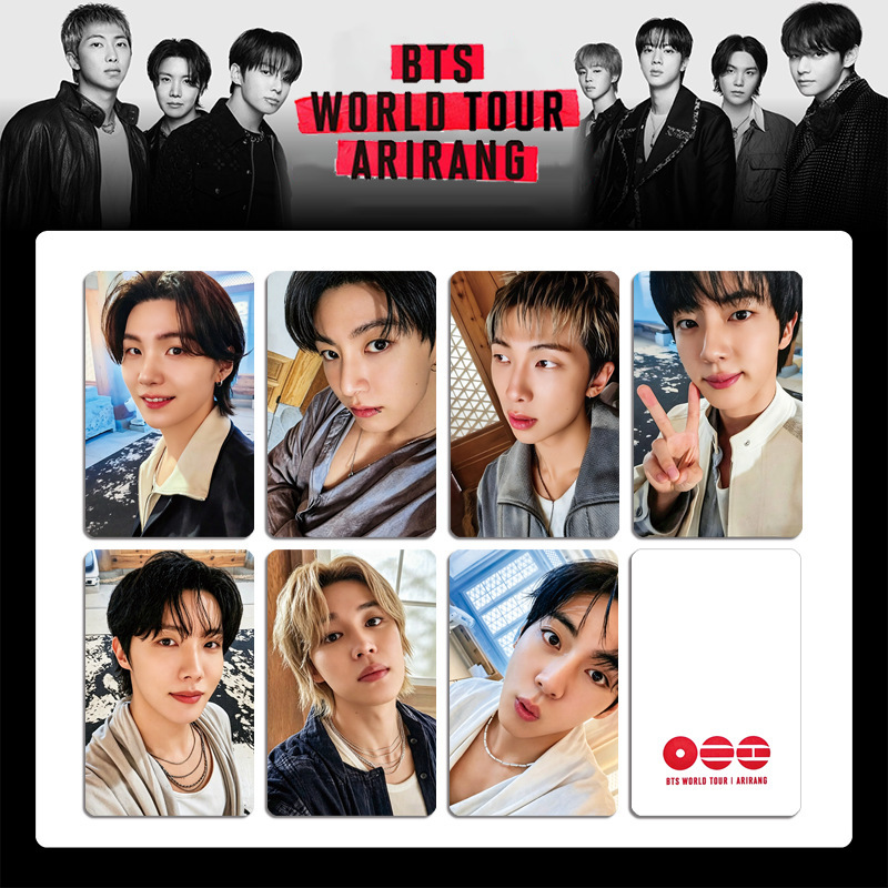 Bts Arirang Us Tour Card, Event Week Card, Special Card, Lucky Card Merchandise Jk V Bts Arirang Us Tour Card, Event Week Card, Special Card, Lucky Card Merchandise Jk V