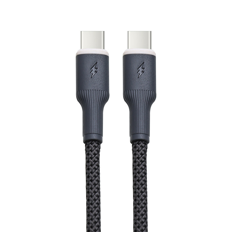 工場直販 PD 高速充電ケーブル デュアル C ポート編組 100 ワット充電ケーブル携帯電話 Huawei Apple 15 データケーブルに適しています|undefined
