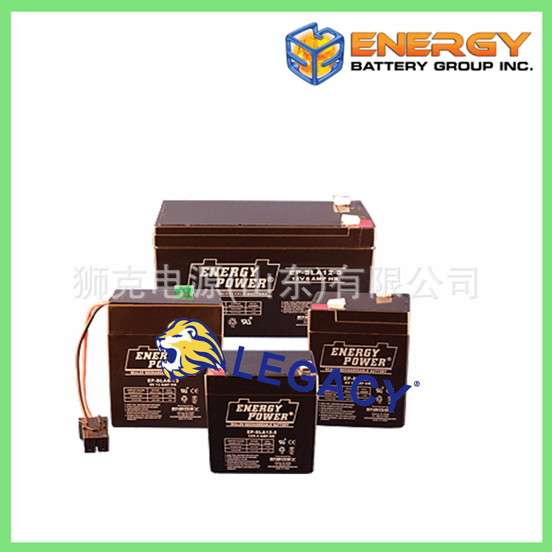 美国ENERGY POWER蓄电池 EP6-1.3 6V1.3AH 电瓶船舶 通信机械电瓶