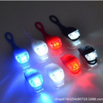 Bicicleta de montaña Rana renacuajo luz de advertencia luz de la bicicleta luz trasera suministro directo de fábrica al por mayor