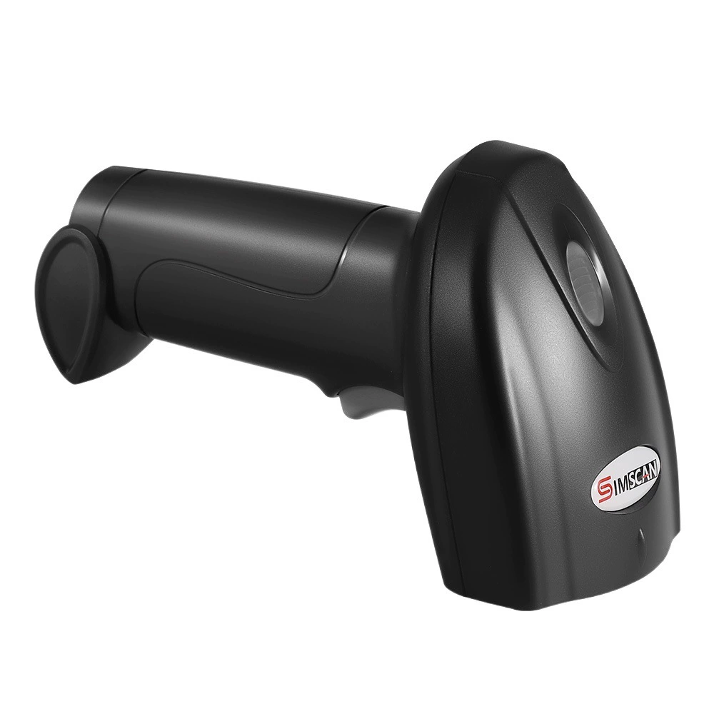 Лазерный беспроводной сканирующий пистолет одномерный двумерный код Bluetooth-сканирующий пистолет проводной ручной сканер штрих-кодов супермаркет Экспресс