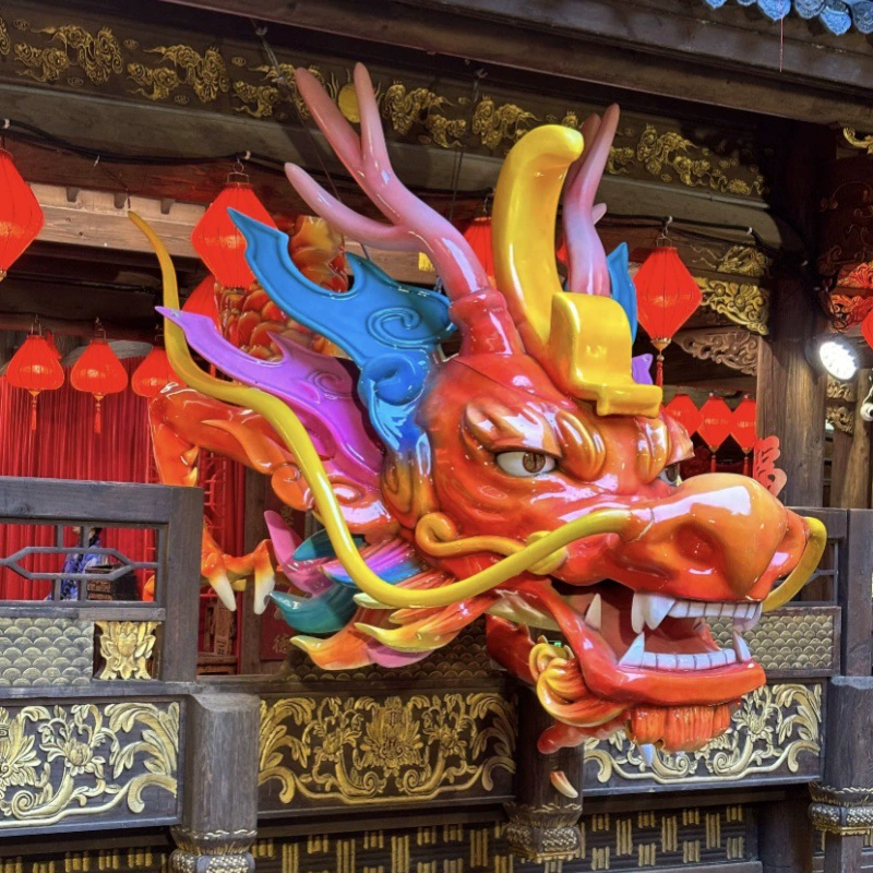 FRP производитель скульптур торговый центр красоты декоративный реквизит