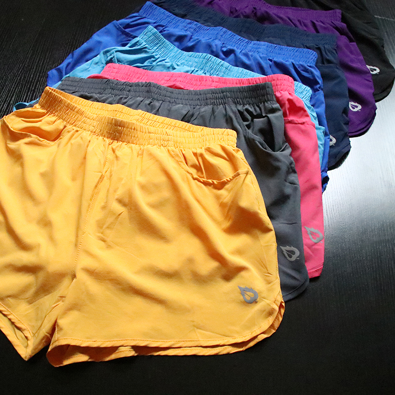 Clearance Women's Export Surplus Lightweight Soft Quick-Dry Breathable Sports Running Shorts Three-Quarter Length Shorts