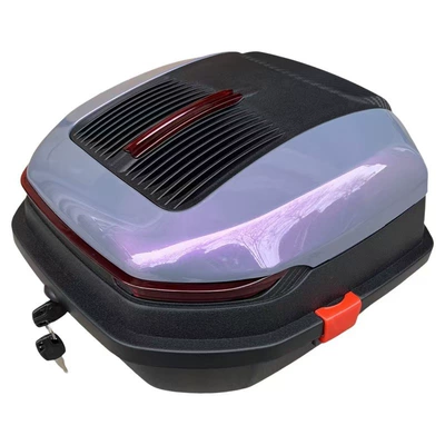 Motorcycle trunk battery car electric car rear - volcanic-purple-large-size