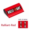 Red Ralliart-washable label car sticker