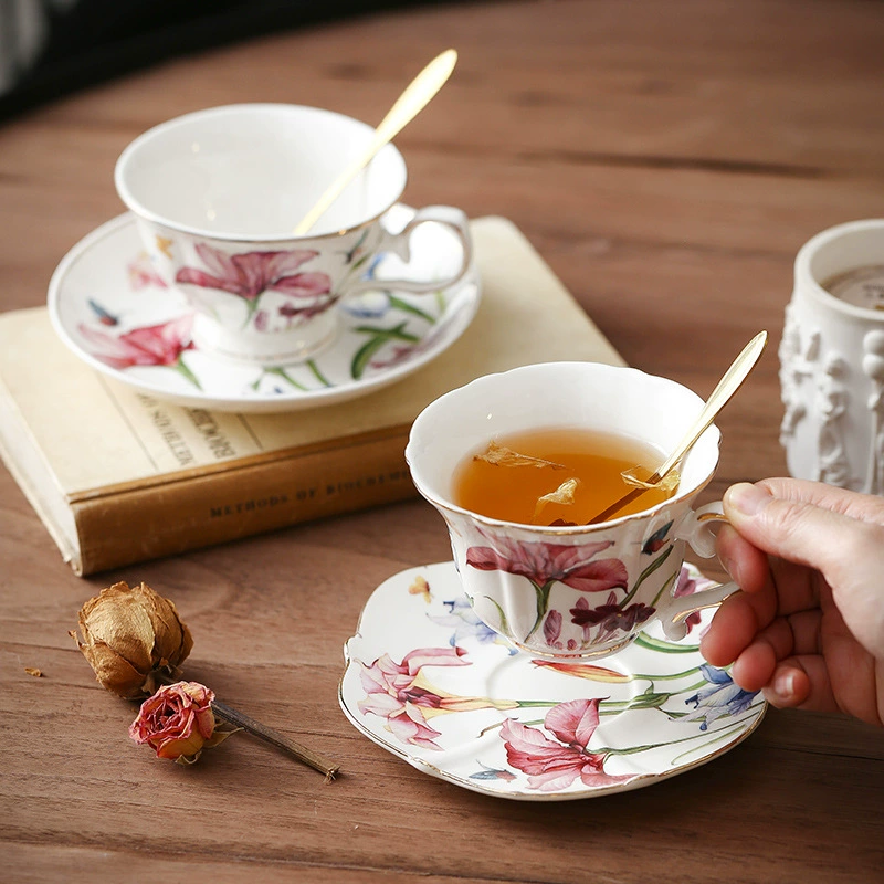 Sophisticated high quality ceramic afternoon tea for home use, tea cup