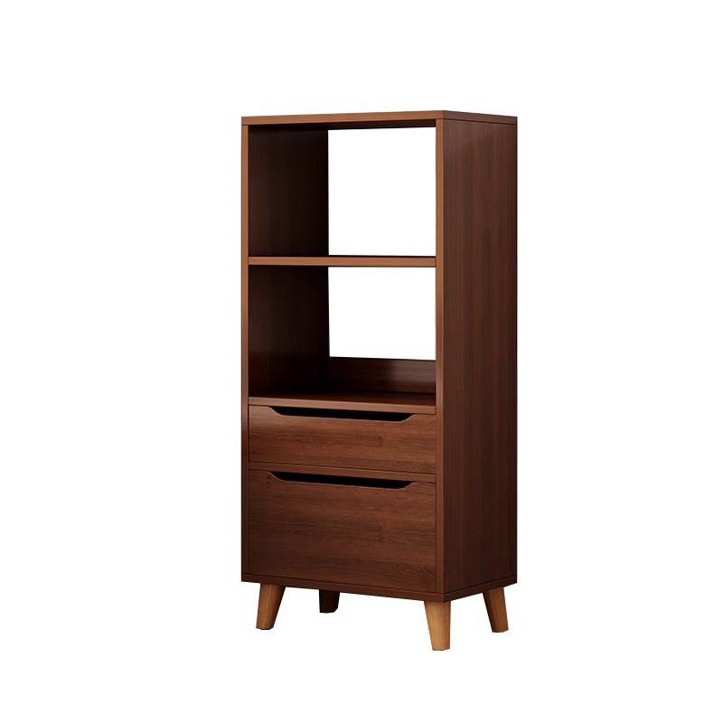 Estante de libro estante de piso sala de estar contra la pared armario de almacenamiento casero armario estrecho de almacenamiento multicapa pequeño gabinete de libros simple