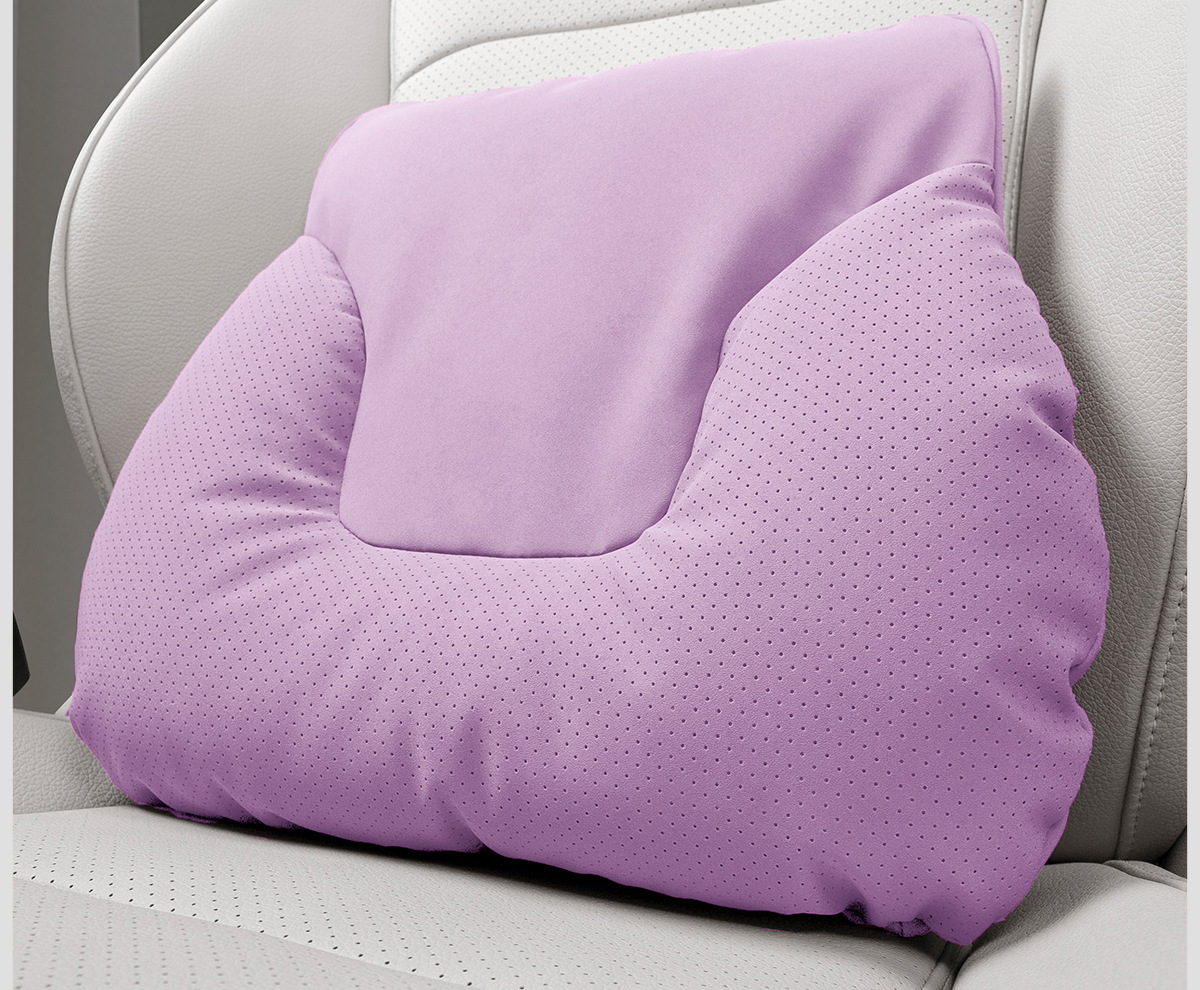 Car Headrest Neck Protector Car Seat Cushion Set 2025 New Model Car-Specific Pillow Lumbar Support Neck Pillow