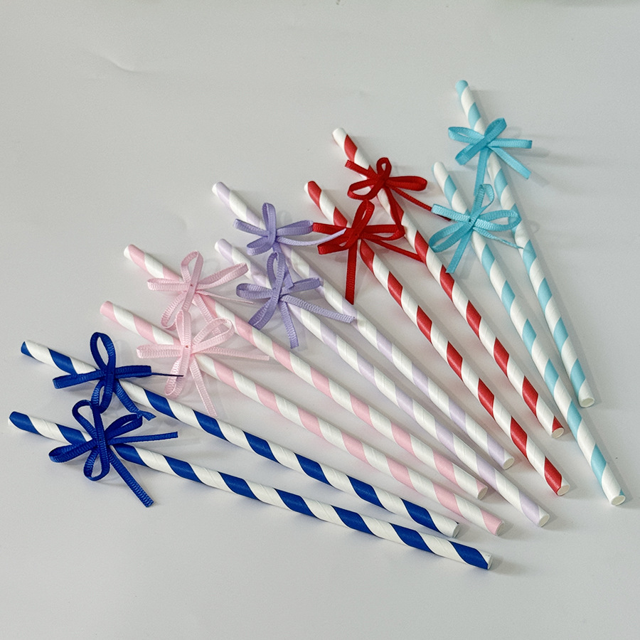 Fabricantes al por mayor creativos papilla de arco paja fiesta decoración mesa de postres vestido de cumpleaños botella de pudín inserto