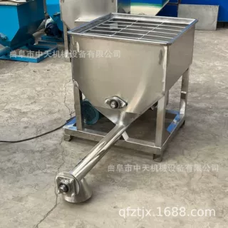 食品厂专用不锈钢螺旋给料机 面粉淀粉白糖螺旋给料机
