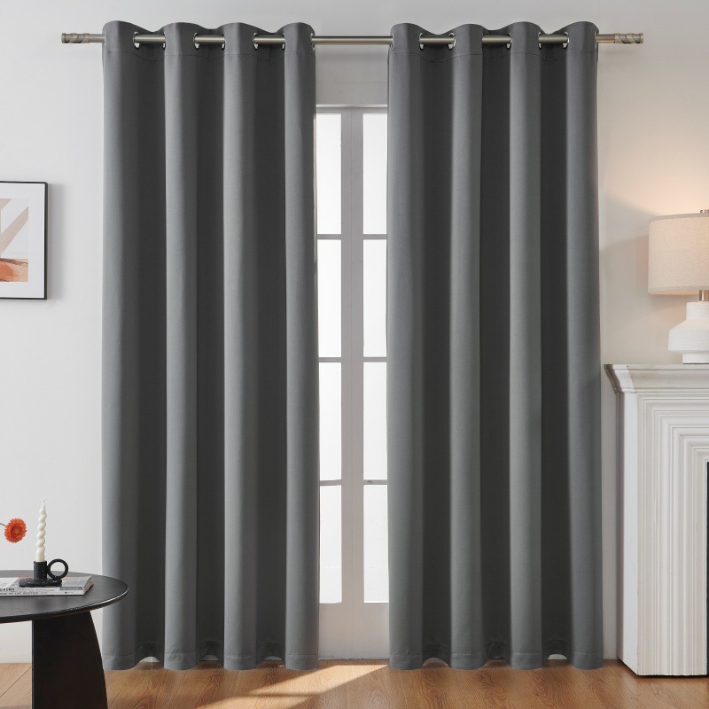 Comercio exterior transfronterizo cortinas sólidas dormitorio balcón tela opaca sombreante cortinas cortinas cortinas Amazon