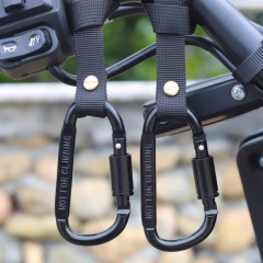 電気自動車の穴を開けないフックの前に通用のオートバイのフックのヘルメットの出前の万能ボタンの専用の荷重