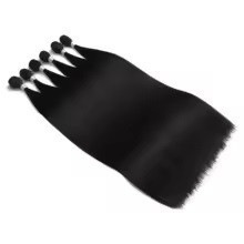 22/26/30inch 合成ブラウンストレートヘアエクステンション 女性用ロングストレートヘアブロンド耐熱ファッションウィッグ|undefined