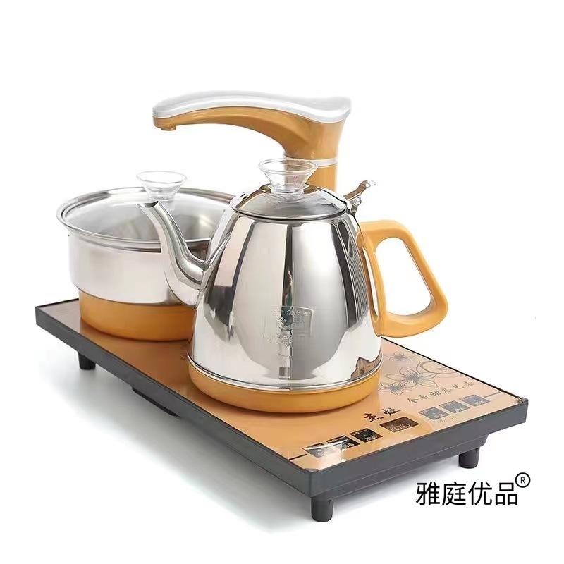 享亨全自动上水家用煮茶泡茶壶全自动电热水壶茶台茶具套装电茶炉|undefined