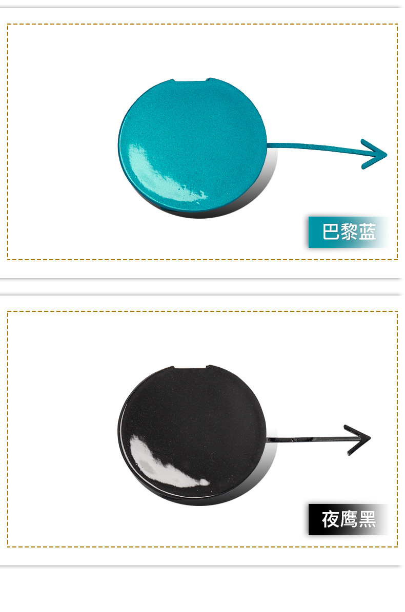 Suitable for 08-13 Models of Fit, Trailer Cover, Front and Rear Bumper Tow Hook Cover, Tow Hole Cover
