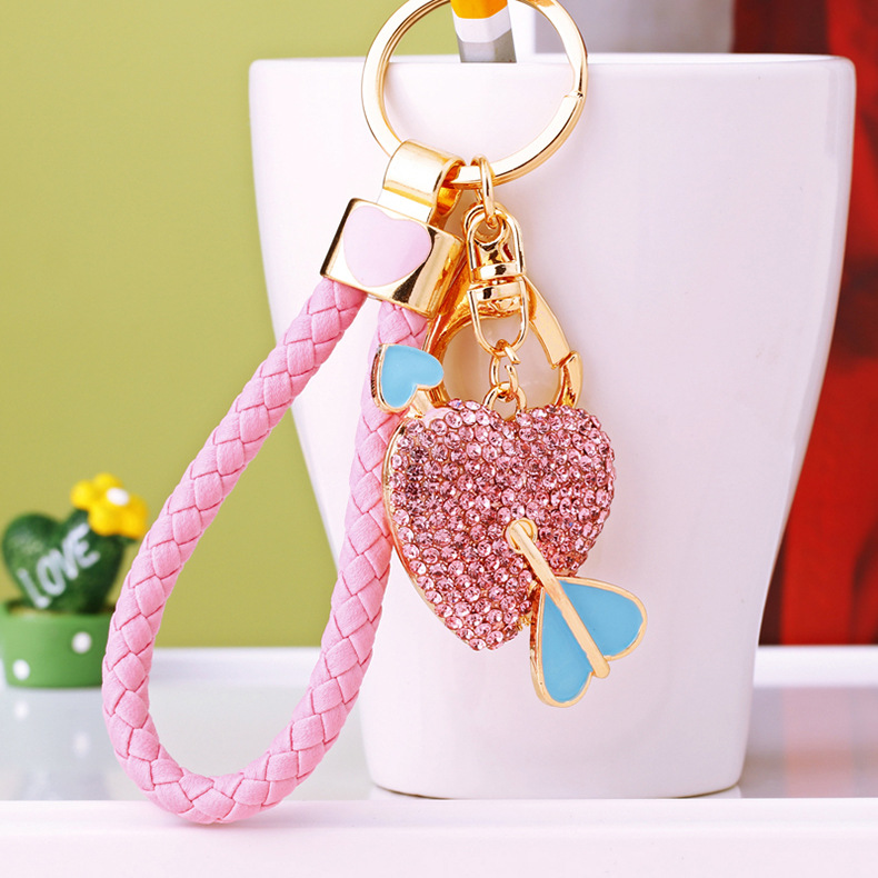 Daily, Date, Festival Occasion Cute Heart Shape Zinc Alloy Valentine's Day Women's Keychain