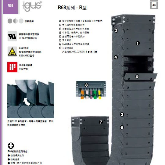 Фланцевое стальное соединение IGUS 905.050.1.12*
