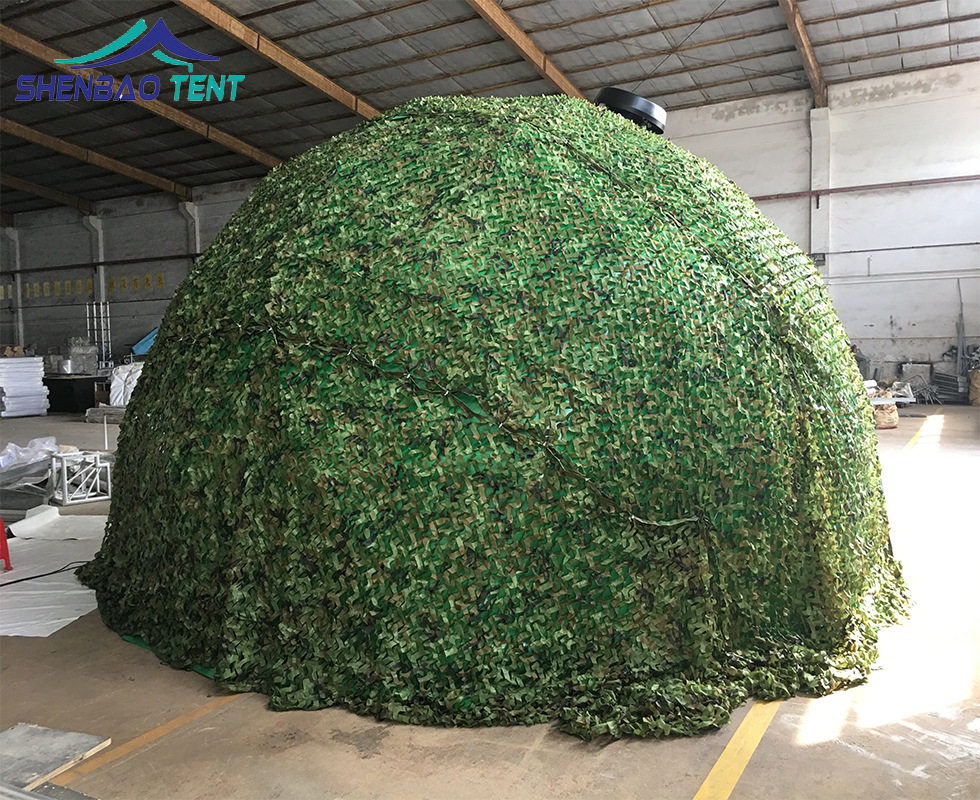 度假区装配式星空酒店篷房 定制保暖圆顶网红民宿球形帐篷酒店