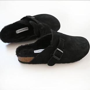 D 51107 Women's fuzzy house slippers Ůʿë�q�Ҿ���Ь