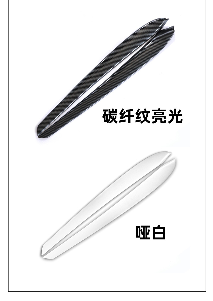 Suitable for Tesla's New Model Y3 Dashboard Trim Strip, New Model 3 Door Interior Center Console Sticker Dashboard