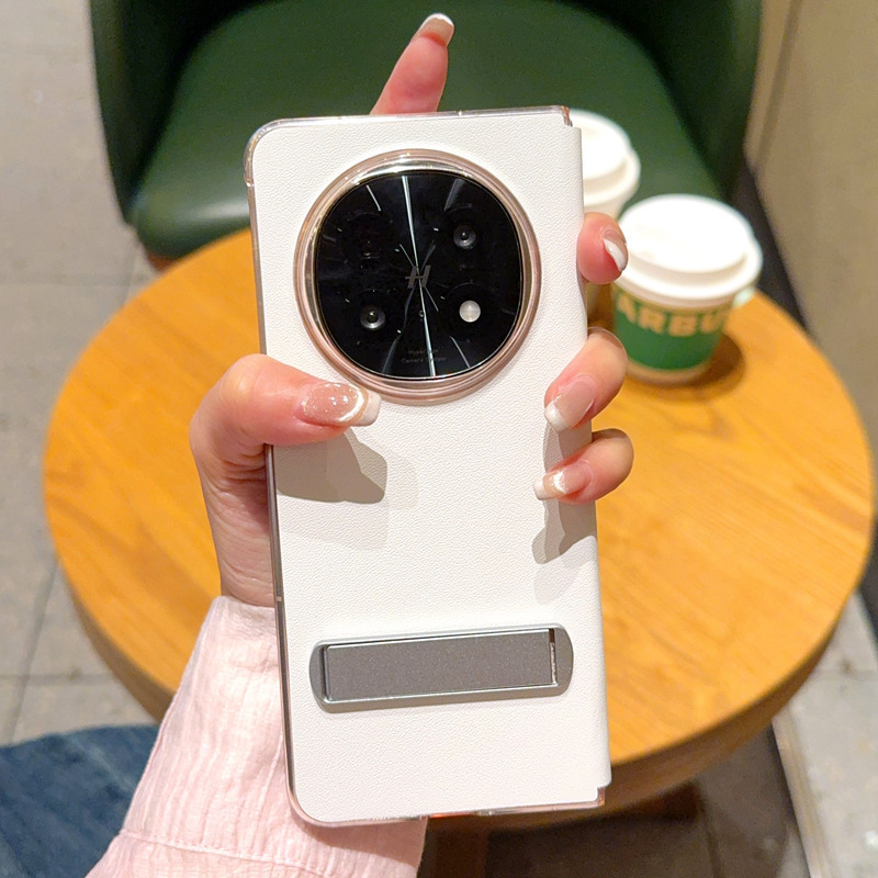 Suitable for Oppofindn6 Mobile Phone Case, High-End Napa Leather Findn5 Flip Cover Leather Case with Adsorption N 40% off Foldable Stand