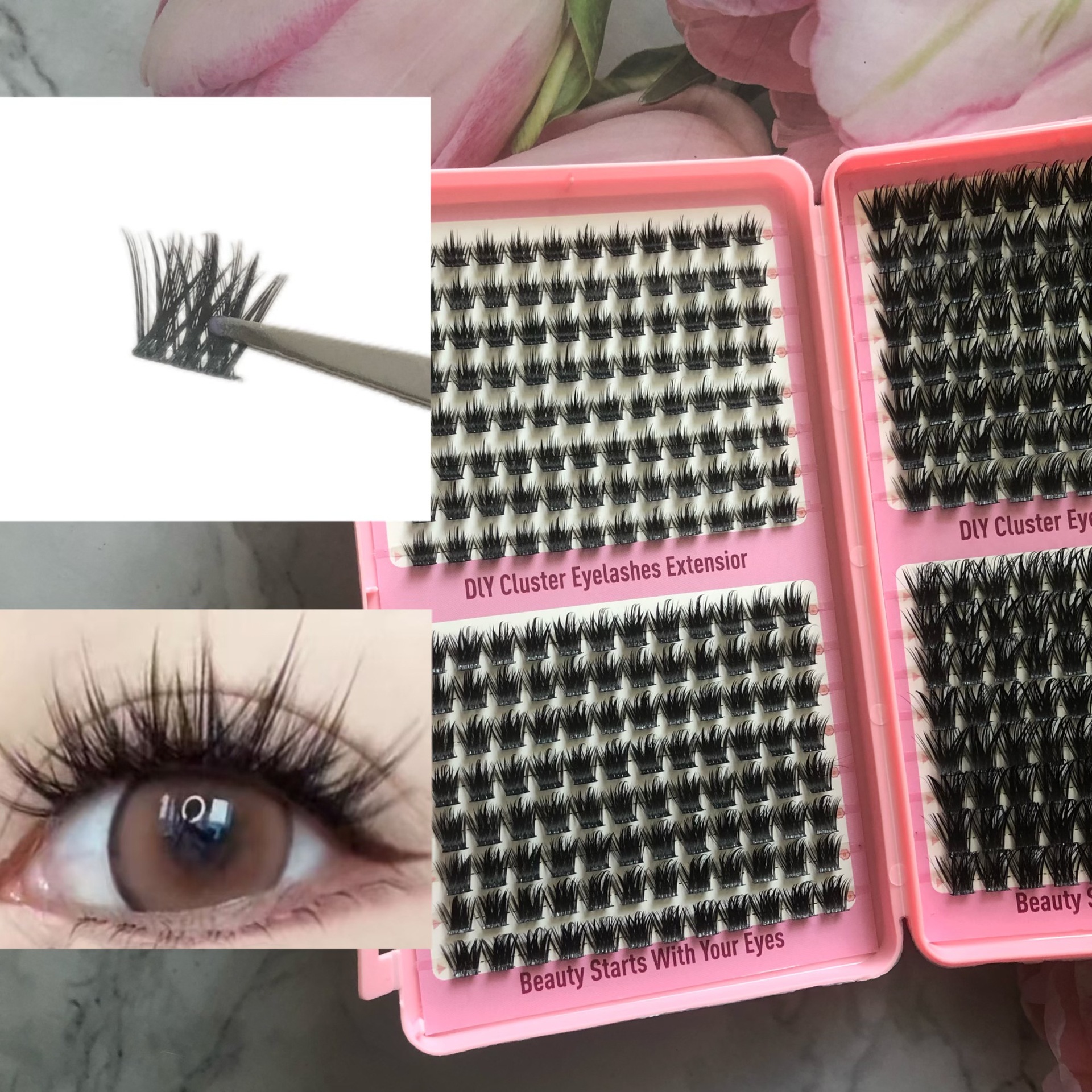 30 - 100D ciegas falsas transfronterizas de gran capacidad, ciegas de extensión de ciegas autoinjertadas, set de ciegas falsas