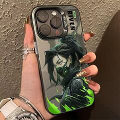 阿卡丽适用苹果17Promax手机壳iPhone16元气壳日韩15ins14跨境13/