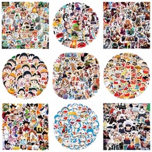 50~100张多款卡通日漫动漫贴纸装饰手账文具水杯电脑防水贴画