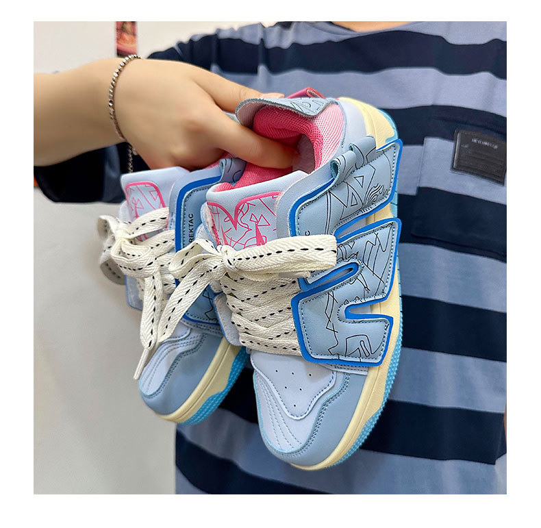 Niche skate shoes 2023 new original design wheat whirlwind hip-hop men and women couples casual all-match skateboard bread shoes_voghion.com