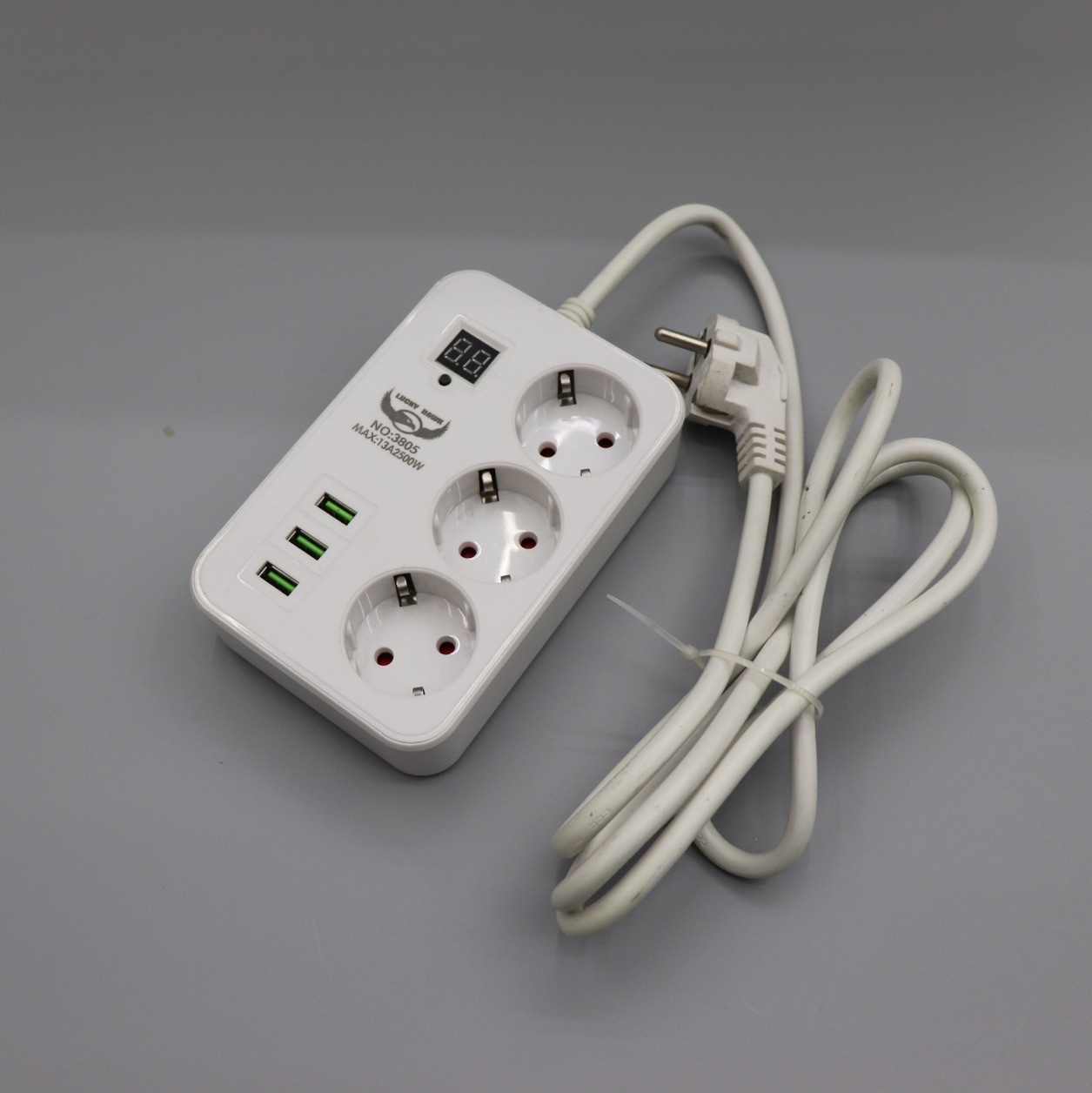 Caja de regalo exportación transfronteriza enchufe 6USB-C multipuerto enchufe de carga de teléfonos móviles comercio exterior exportación nuevo tipo de placa de enchufe de fila