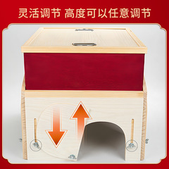 Wooden Moxibustion Box Waist and Abdomen Moxibustion Smokeless Moxibustion Box Household Moxibustion Clinic Warm Moxibustion Moxibustion Tool Multiple Areas Smokeless Factory Wholesale
