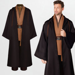 欧比旺cos服装 电影星球大战万圣节角色扮演绝地武士全套现货跨境