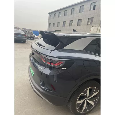 Suitable for Volkswagen Id4X/Id4Crozz Rear Wing Sports Punch-Free Fixed Wind Wing Id4 Blinds Rear Window Decoration (Fixed wind wing) - id4-rear-wing-glossy-black-volkswagen-id4-crozz