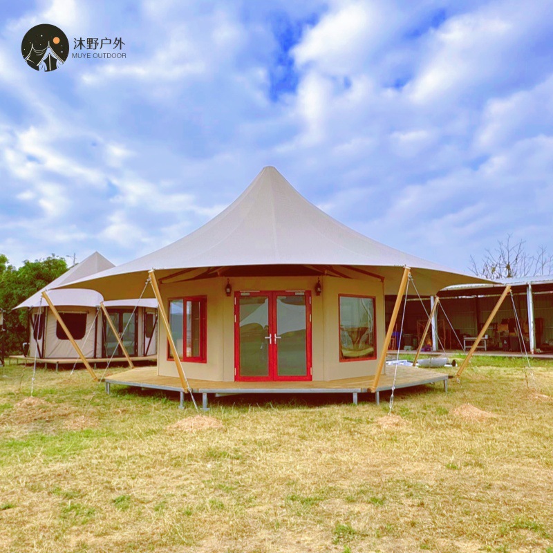 Muye Outdoor Leisure Camp Large Luxury Tent Hotel Customized…
