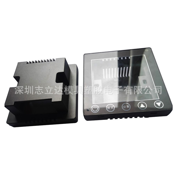 供应3.5寸新风智能触摸温控器外壳