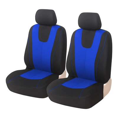 Universal seat cover – Universal Car Seat Covers, Full Elastic - front-seat-blue-1