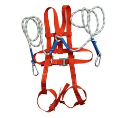 High-altitude double hook safety belt five-point anti-fall safety belt safety rope 