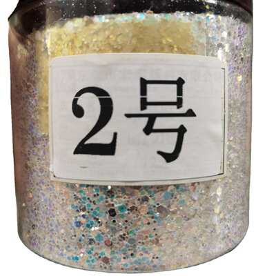 厂家2023新品钻石款12色闪粉亮片DIY滴胶水晶大小混超亮闪片10mL|ms