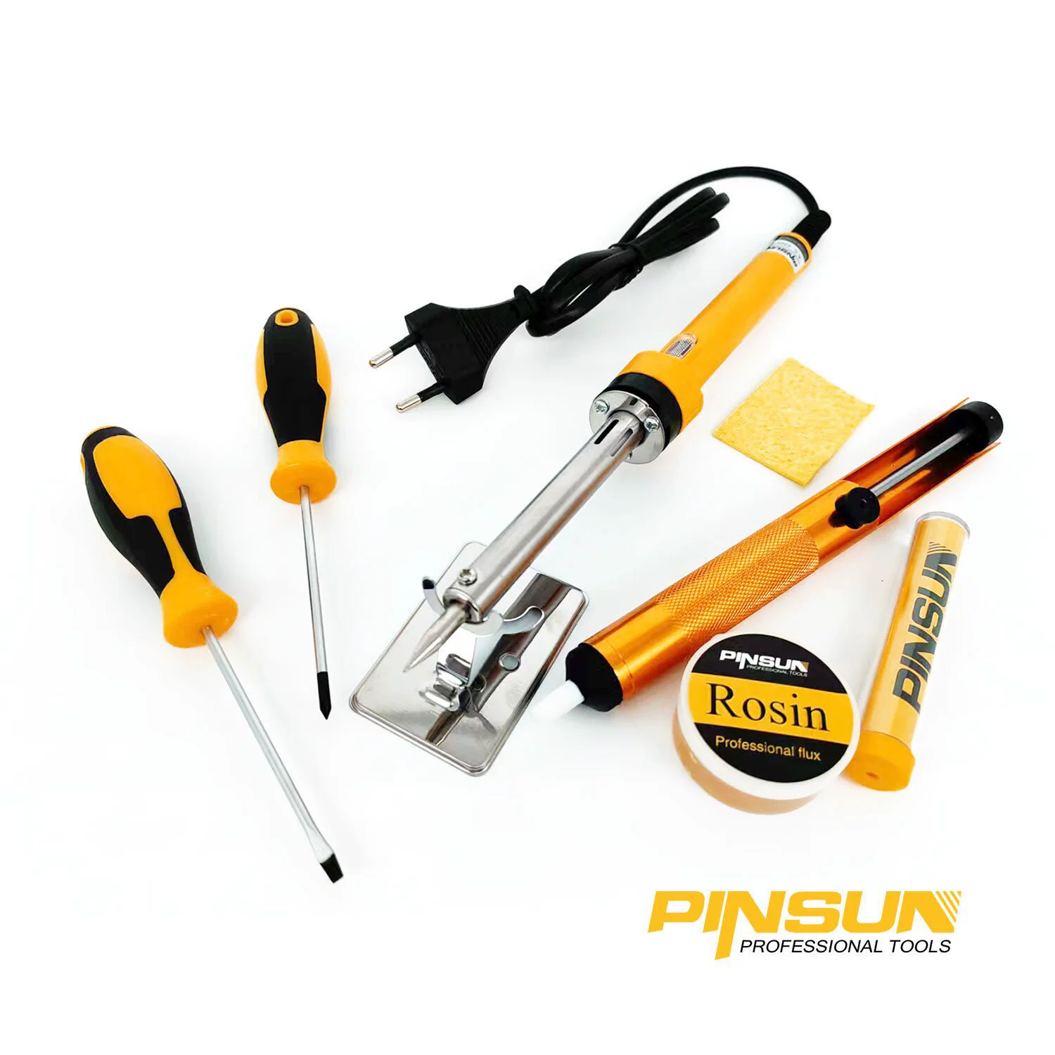 Оптовая продажа от производителя, прочный паяльник для трансграничной электронной коммерции, набор из восьми предметов, 220 В, цветная коробка для ремонта дома