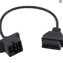 6 Pin OBD1 to 16pin OBD2 Cable ���R˹��6pin ���_�ھ�