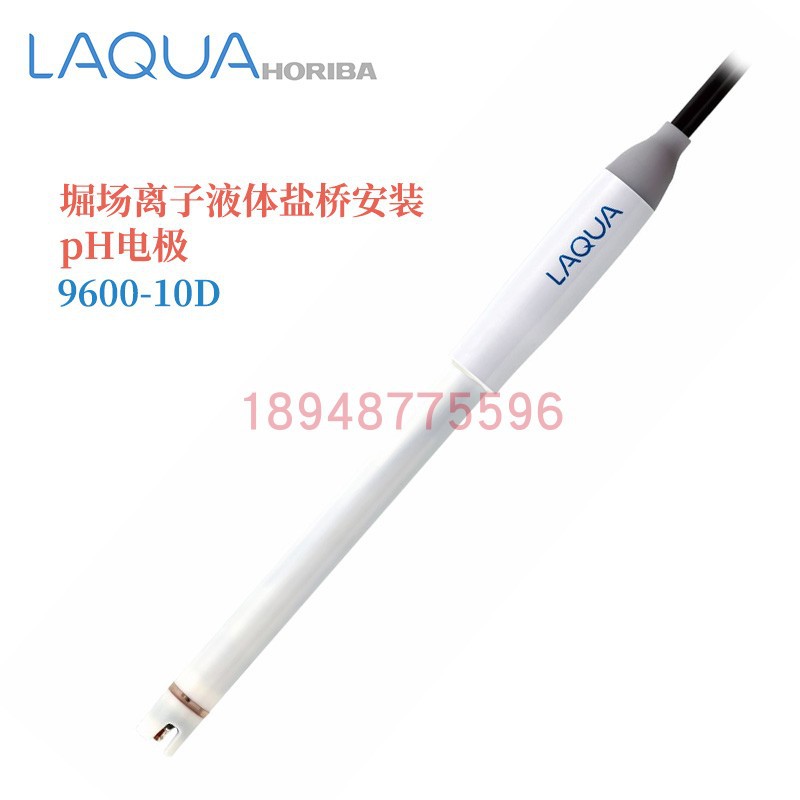 原装日本HORIBA堀场离子液体盐桥安装pH电极9600-10D