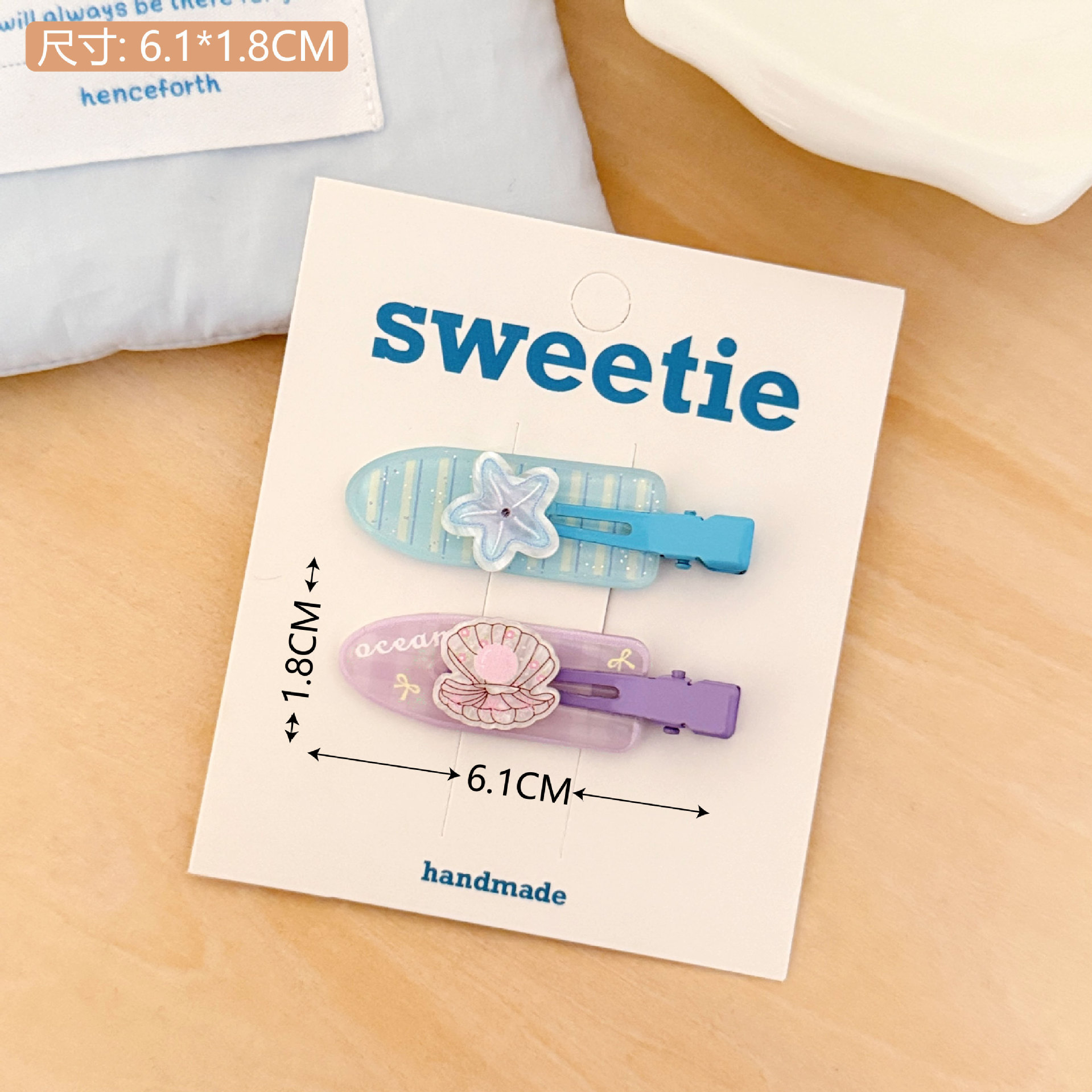 Nuevo conjunto de clip de cabello de niñas de dopamina acrílico clip de bordes clip de maquillaje clip de cabello rotos estudiantes accesorios para el cabello