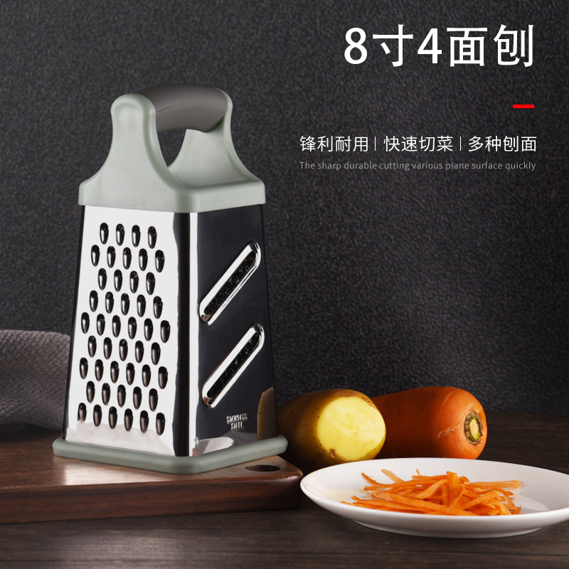 Cortador multifuncional de verduras raspador de alambre de cuatro lados cortador de alambre de arco raspador cuadrado pepinos raspador de papas raspador de alambre de melón