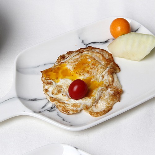 Белый 10 -дюймовый мраморный диск