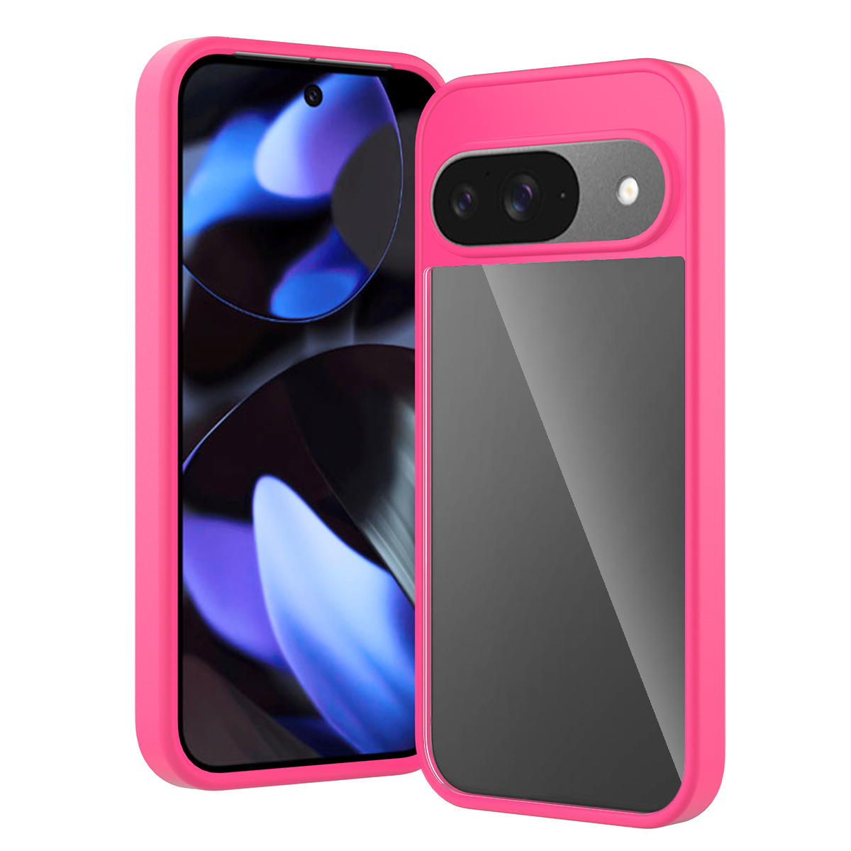 Aplicación transfronteriza Google PIXEL 9/9Pro mate transparente cubierta de cerveza 10pro caja del teléfono móvil más duro 2.0mm anti-caída