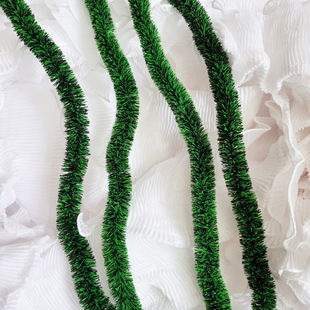 Christmas decoration DIY small wool top Christmas grass ring accessories 17 layer encryption wool top 2cm Christmas wreath wreath