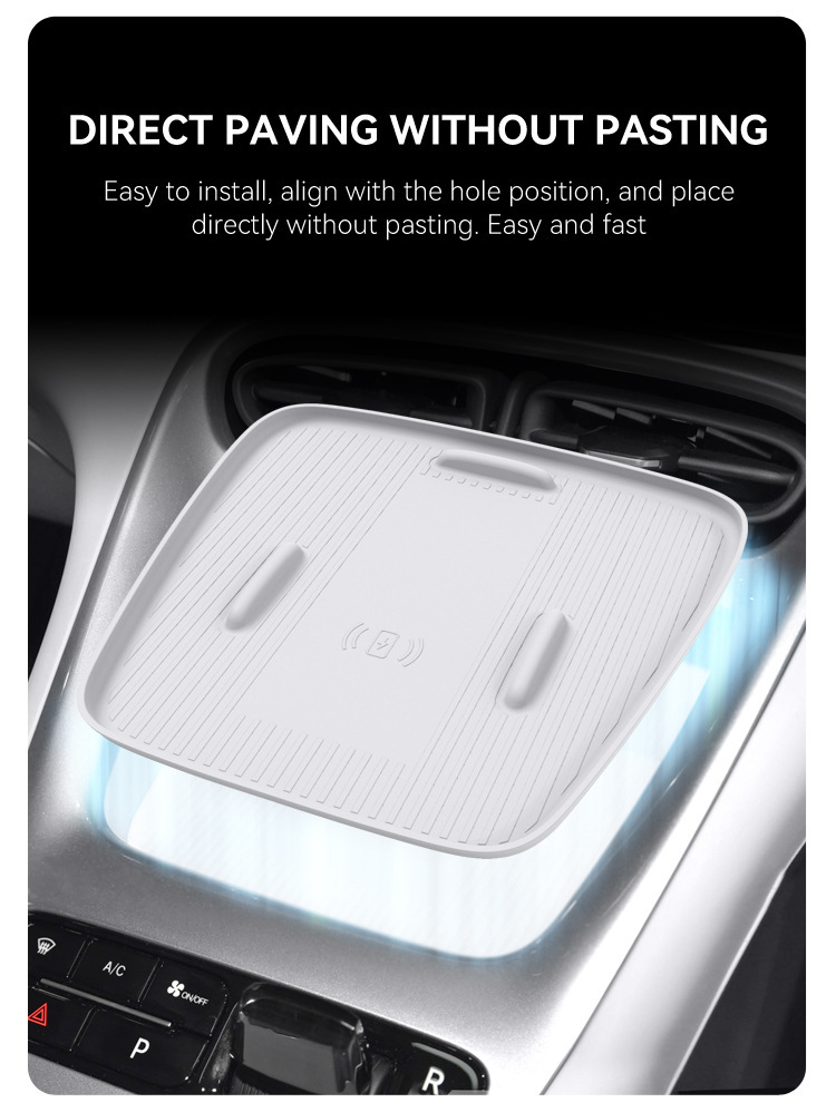 Suitable for 2024-2026 Geely Xingyue EX2 wireless charging silicone pad, center console protection, anti-slip car-specific modification